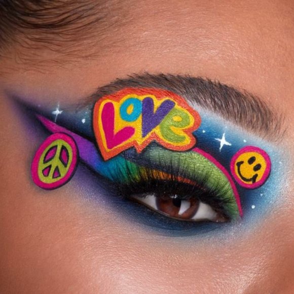 Morphe X Lisa Frank 35B Artistry Makeup Palette - Picture 4 of 12